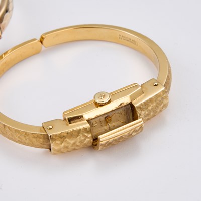 Lot 74 - A JUVENIA LADY'S BANGLE WRISTWATCH