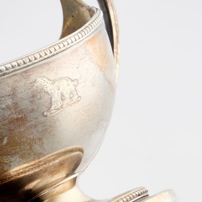 Lot 506 - A PAIR OF GEORGE III SILVER SALTS