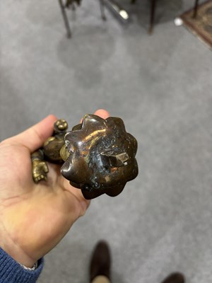 Lot 99 - AN INDIAN BRONZE FIGURE