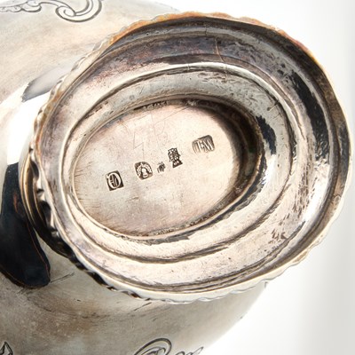 Lot 204 - A GEORGE III SCOTTISH SILVER BOWL