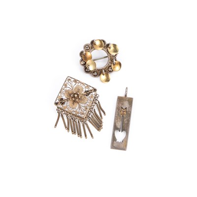 Lot 585 - A COLLECTION OF SCANDINAVIAN JEWELLERY