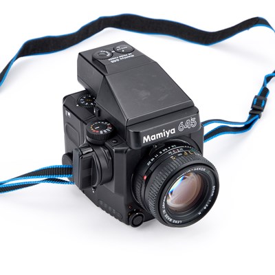 Lot 742 - A MAMIYA M645 SUPER MEDIUM FORMAT FILM CAMERA