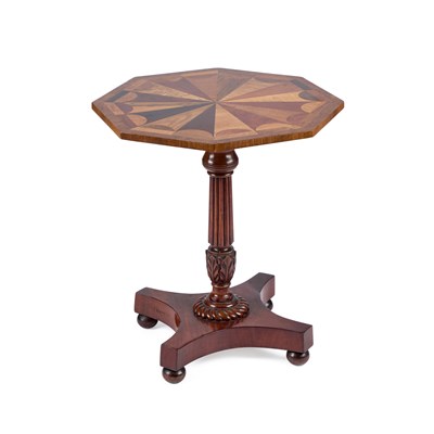 Lot 428 - A REGENCY STYLE SPECIMEN TABLE