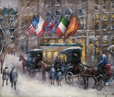 Lot 1226 - ATTRIBUTED TO GUY WIGGINS (AMERICAN, 1883-1962)