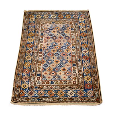 Lot 397 - A SMALL ORIENTAL RUG
