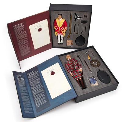 Lot 54 - TWO GREYSTONES LIMITED EDITION THE 1745 REBELLION COLLECTIBLE FIGURES