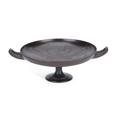 Lot 335 - A VICTORIAN ART UNION OF LONDON CAST IRON TAZZA