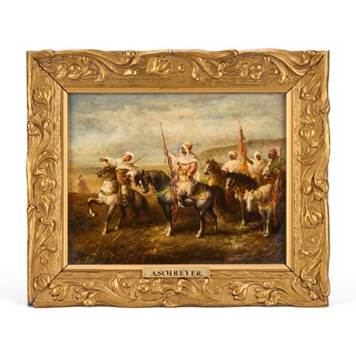 Lot 1041 - ROY ALLISON (20TH CENTURY) IN THE MANNER OF ADOLF SCHREYER