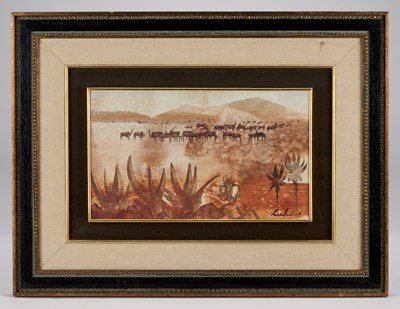 Lot 1068 - GORDON VORSTER (SOUTH AFRICAN, 1924-1988)