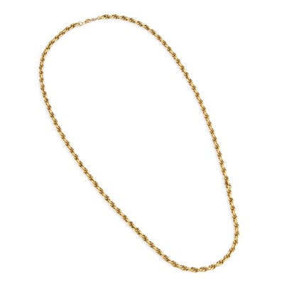 Lot 838 - A PRINCE OF WALES CHAIN NECKLACE