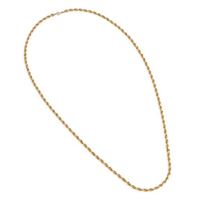 Lot 1011 - A PRINCE OF WALES CHAIN NECKLACE