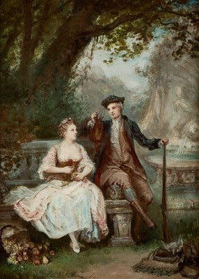 Lot 1100 - CIRCLE OF HIPPOLYTE-PAUL DELAROCHE (FRENCH, 1797-1856)