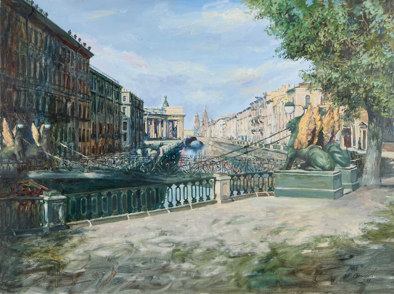 Lot 1106 - EVGENY GROUZDEV (RUSSIAN MODERN)