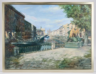 Lot 1106 - EVGENY GROUZDEV (RUSSIAN MODERN)