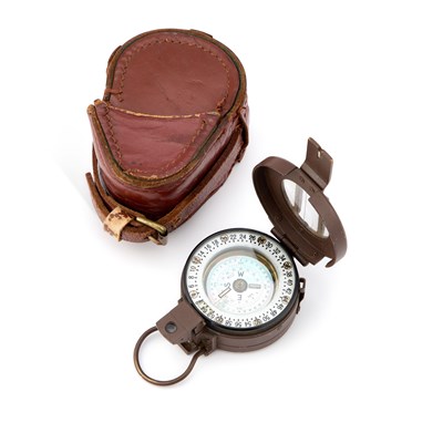 Lot 4 - A M-73 6400 MILS PRISMATIC COMPASS