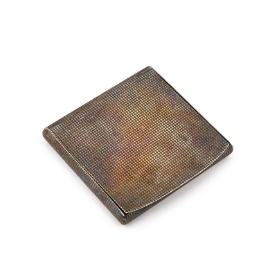 Lot 589 - AN ELIZABETH II SILVER CIGARETTE CASE