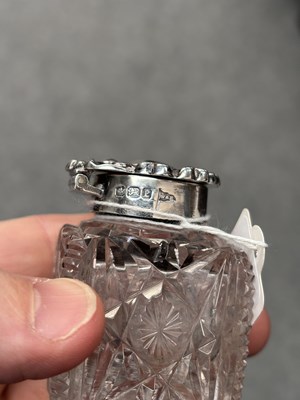 Lot 737 - A VICTORIAN SILVER INKSTAND