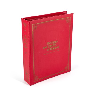 Lot 47 - A FRANKLIN MINT KINGS AND QUEENS OF ENGLAND FIRST EDITION STERLING SILVER PROOF SET