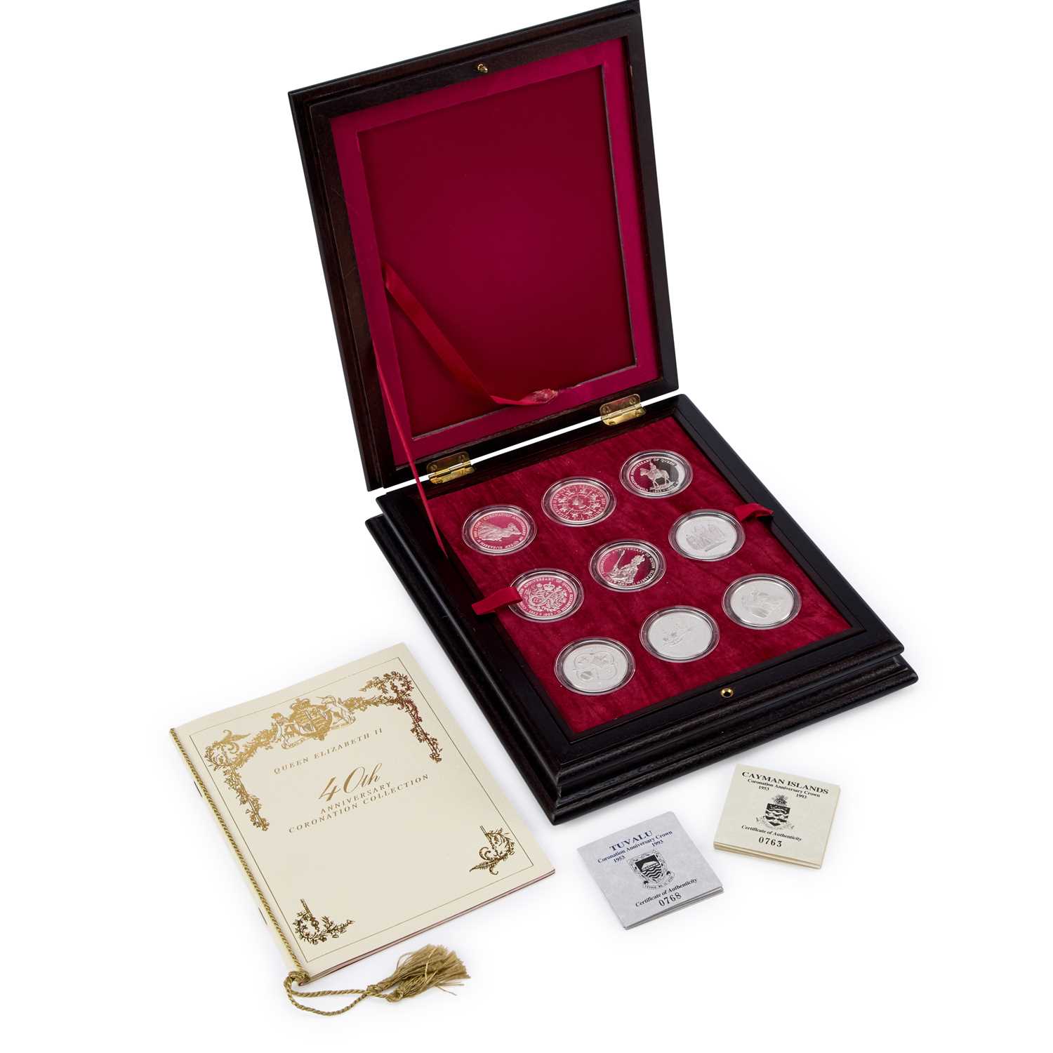 Lot 39 - A ROYAL MINT 1993 40TH ANNIVERSARY CORONATION COIN COLLECTION