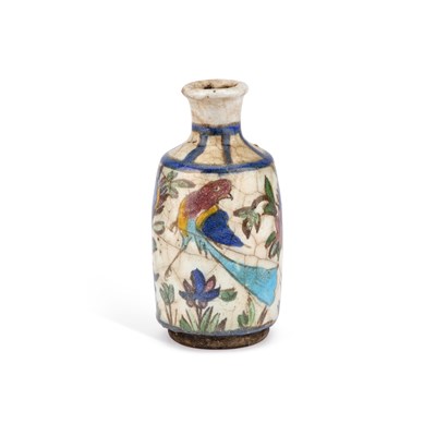 Lot 106 - A PERSIAN QAJAR VASE
