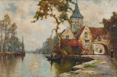 Lot 1168 - ALFRED DE BREANSKI JUNIOR (1877-1957)