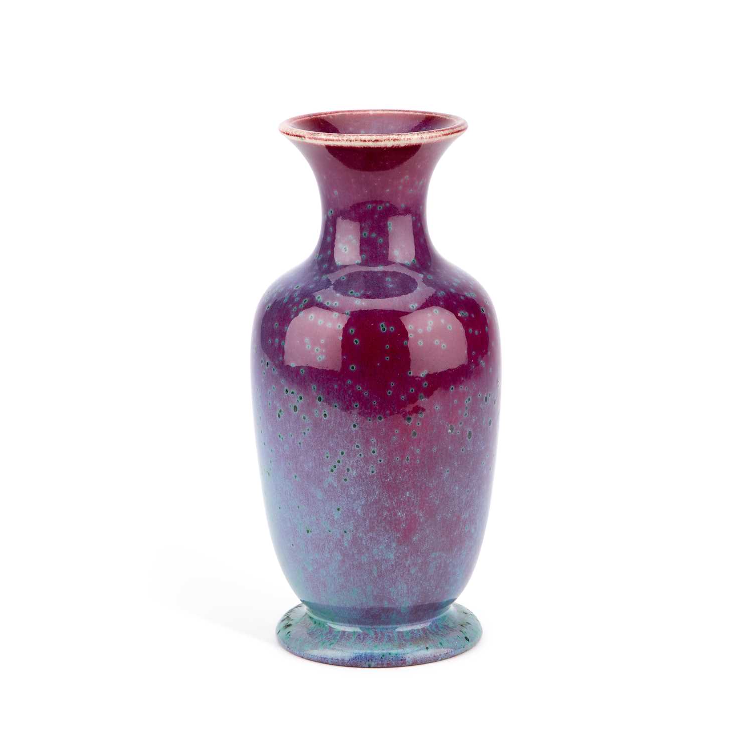 Lot 99 - A RUSKIN POTTERY HIGH-FIRED VASE