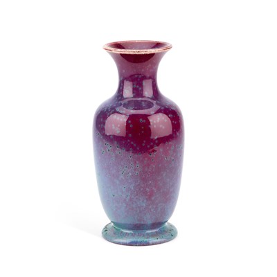 Lot 99 - A RUSKIN POTTERY HIGH-FIRED VASE