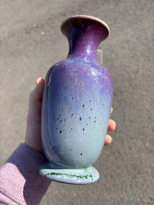 Lot 99 - A RUSKIN POTTERY HIGH-FIRED VASE
