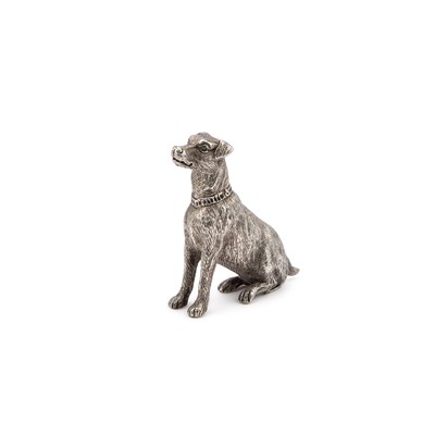 Lot 709 - A VICTORIAN SILVER NOVELTY PEPPER POT