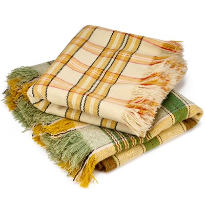 Lot 37 - TWO WELSH BLANKETS