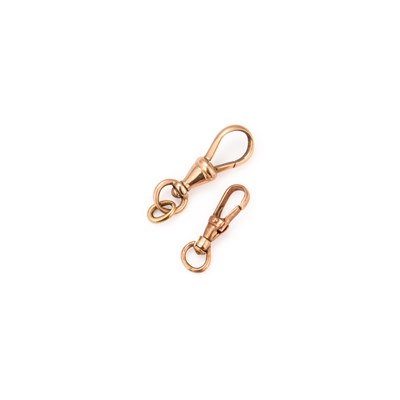 Lot 604 - TWO DOG CLIPS