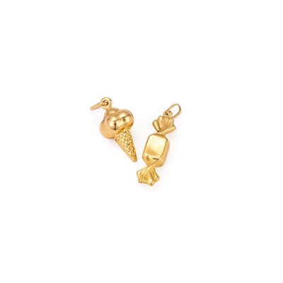 Lot 626 - TWO PENDANT CHARMS