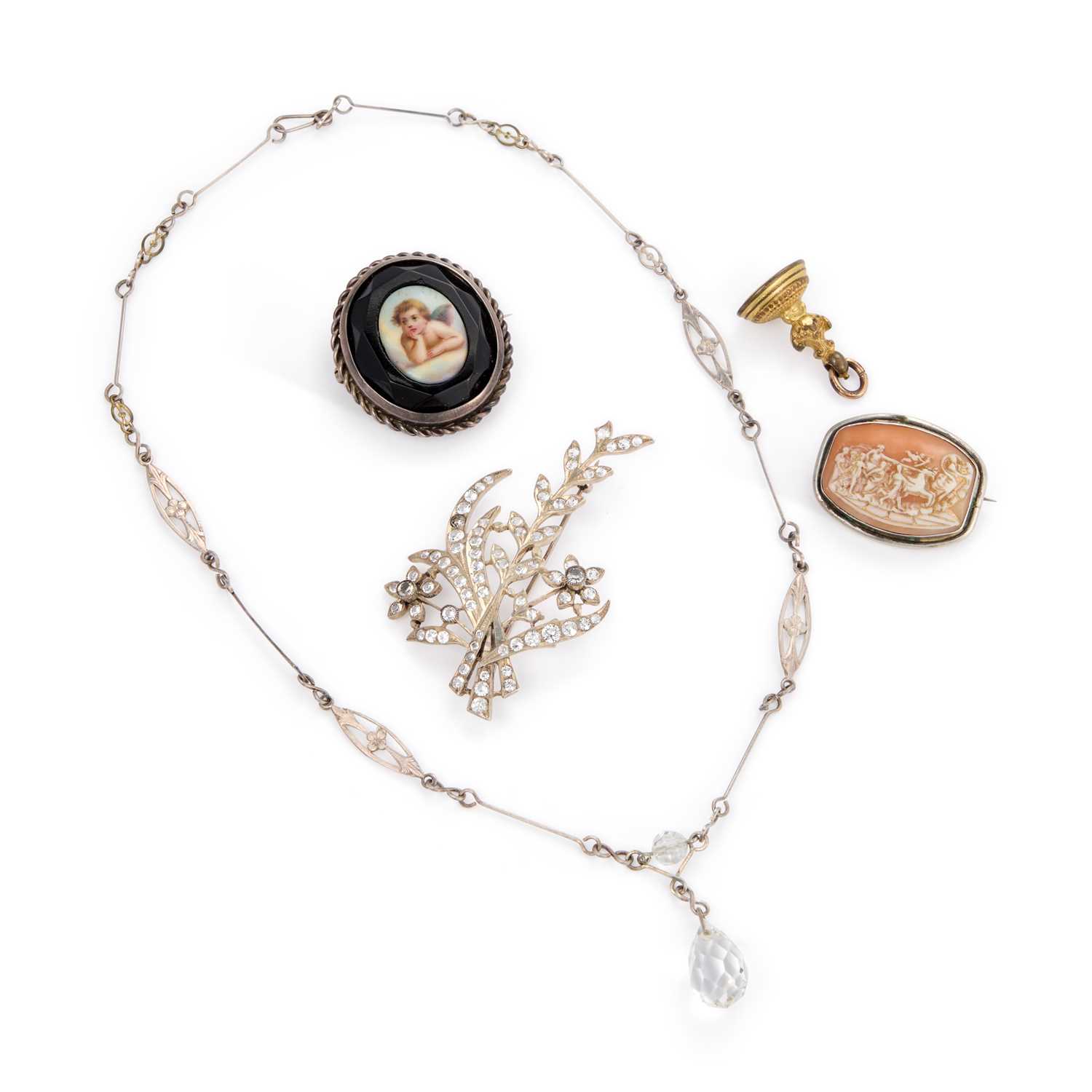 Lot 578 - A GROUP OF JEWELLERY