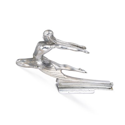 Lot 136 - A PONTIAC 'FLYING INDIAN MAIDEN' CAR MASCOT, CIRCA 1935
