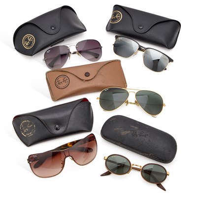 Lot 744 - A GROUP OF RAY-BAN SUNGLASSES