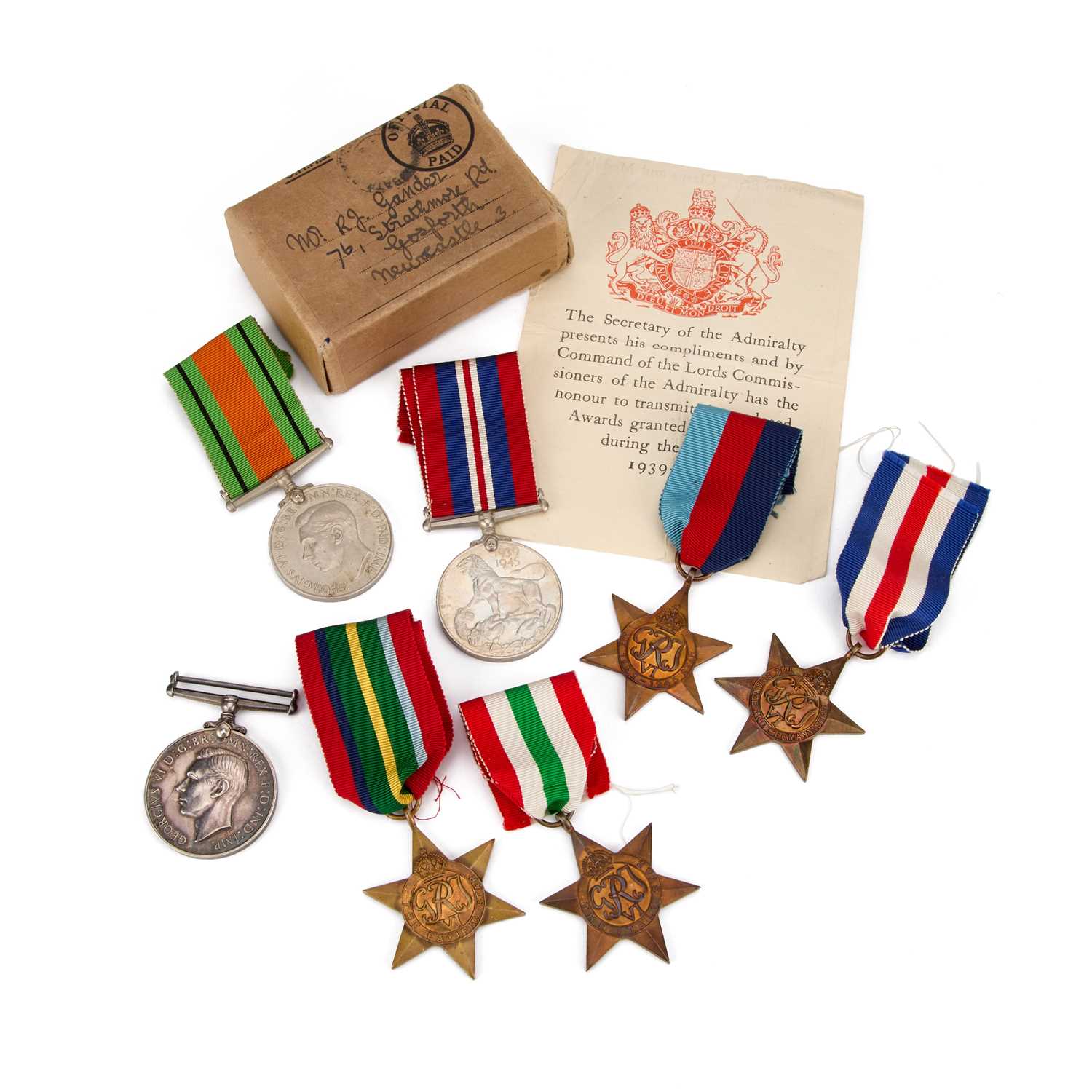 Lot 7 - A SECOND WORLD WAR ROYAL NAVY LONG SERVICE AND GOOD CONDUCT MEDAL GROUP