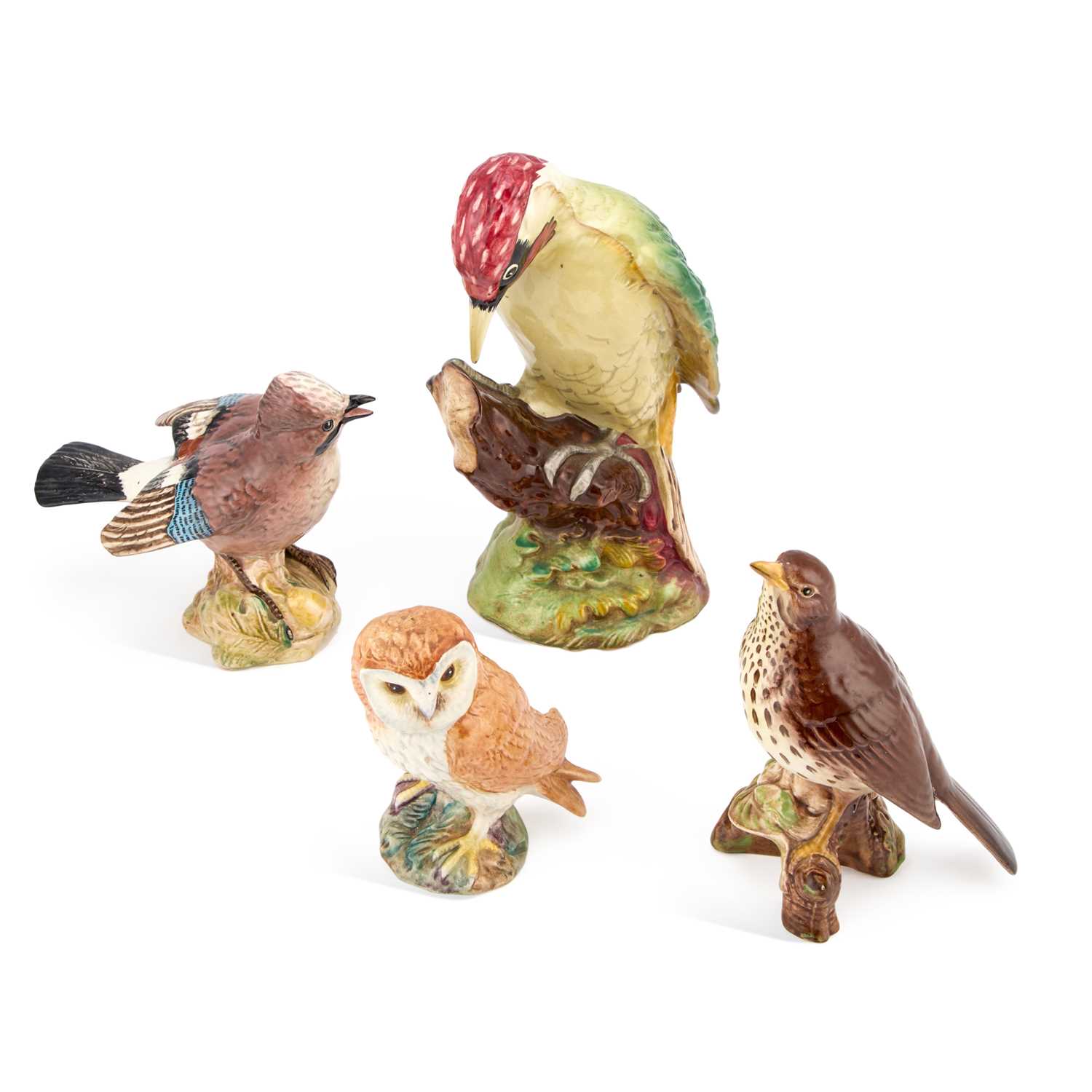 Lot 41 - FOUR BESWICK BIRD MODELS