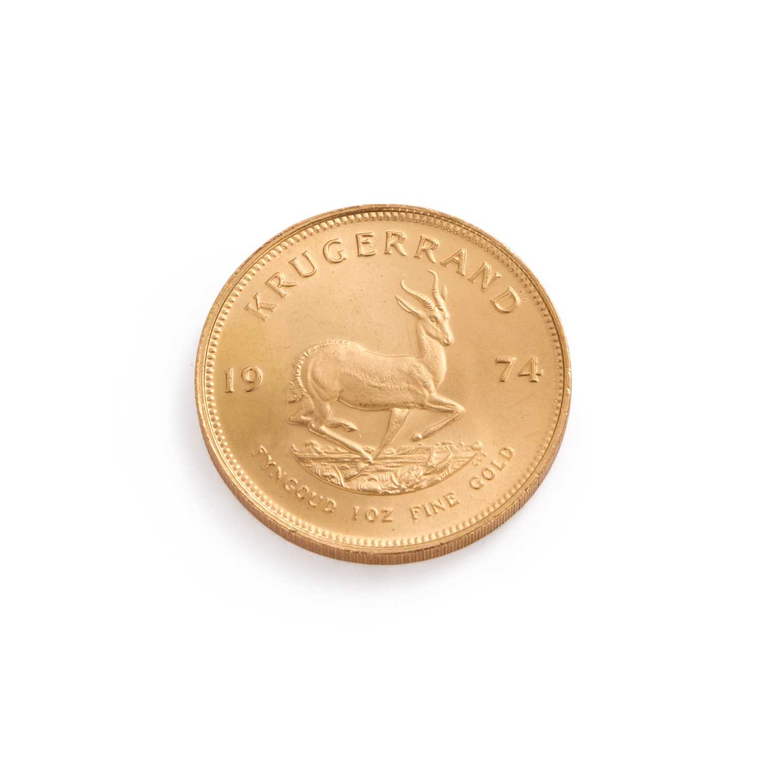Lot 638 - SOUTH AFRICA, KRUGERRAND 1974