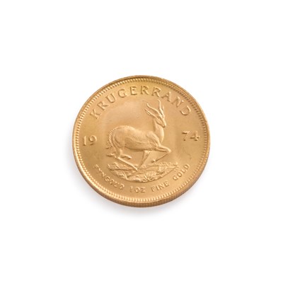 Lot 652 - SOUTH AFRICA, KRUGERRAND 1974