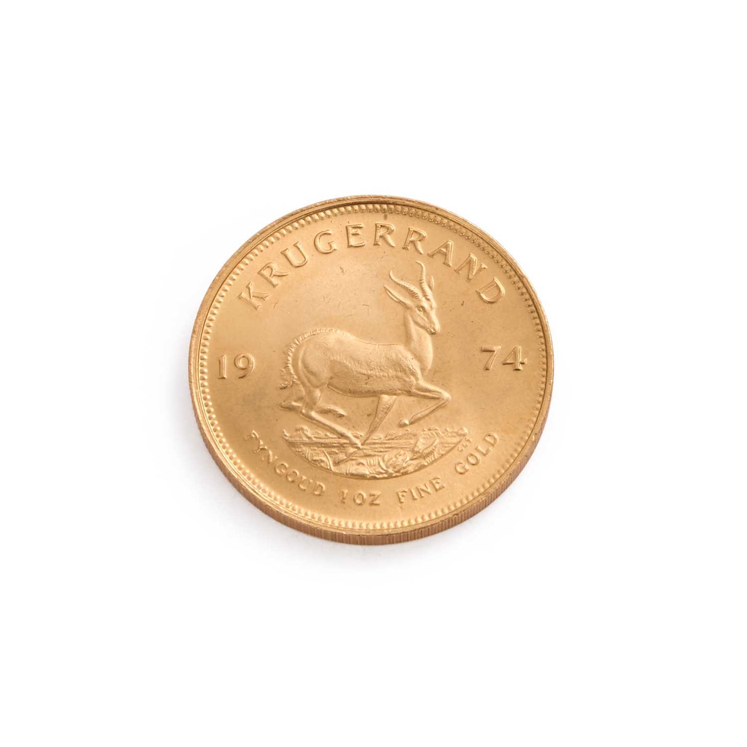 Lot 657 - SOUTH AFRICA, KRUGERRAND 1974