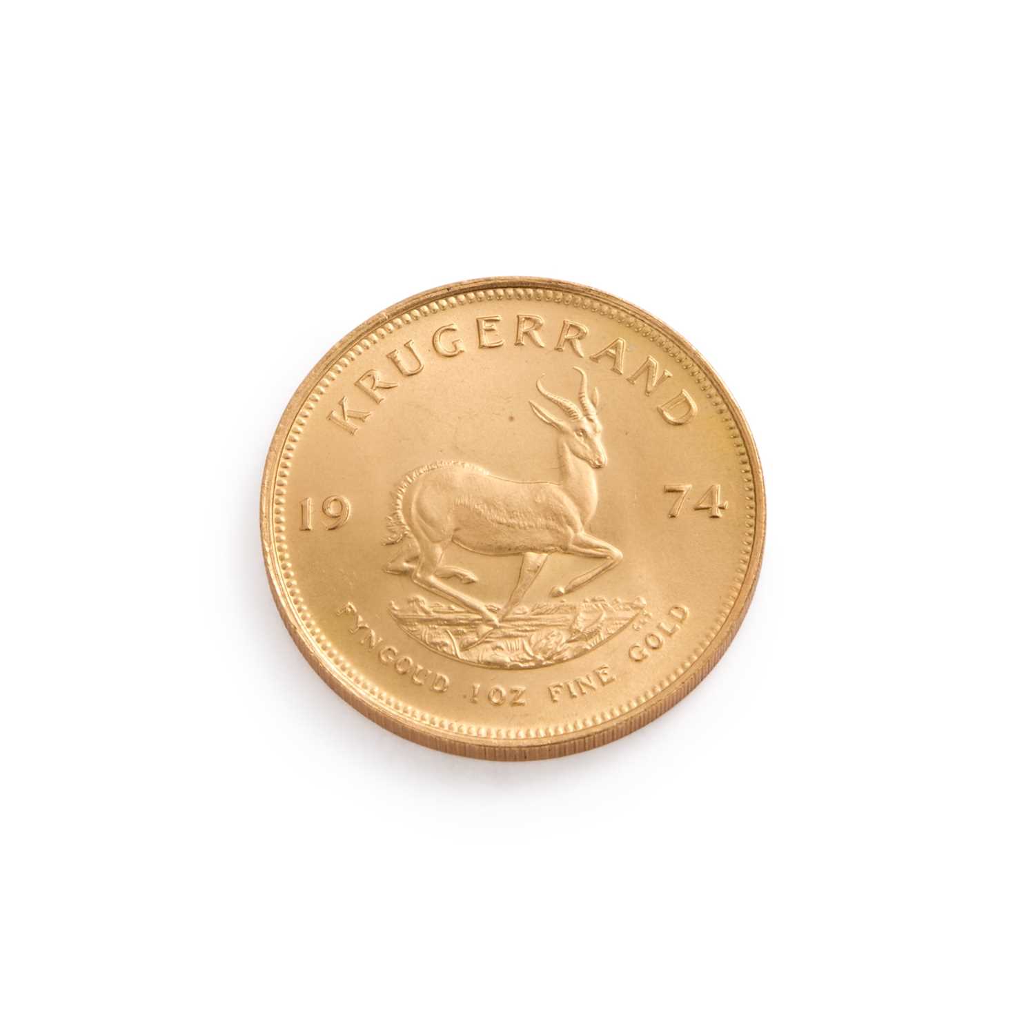 Lot 647 - SOUTH AFRICA, KRUGERRAND 1974