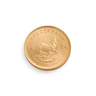 Lot 647 - SOUTH AFRICA, KRUGERRAND 1974