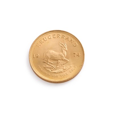 Lot 641 - SOUTH AFRICA, KRUGERRAND 1974