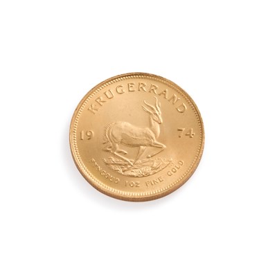 Lot 645 - SOUTH AFRICA, KRUGERRAND 1974