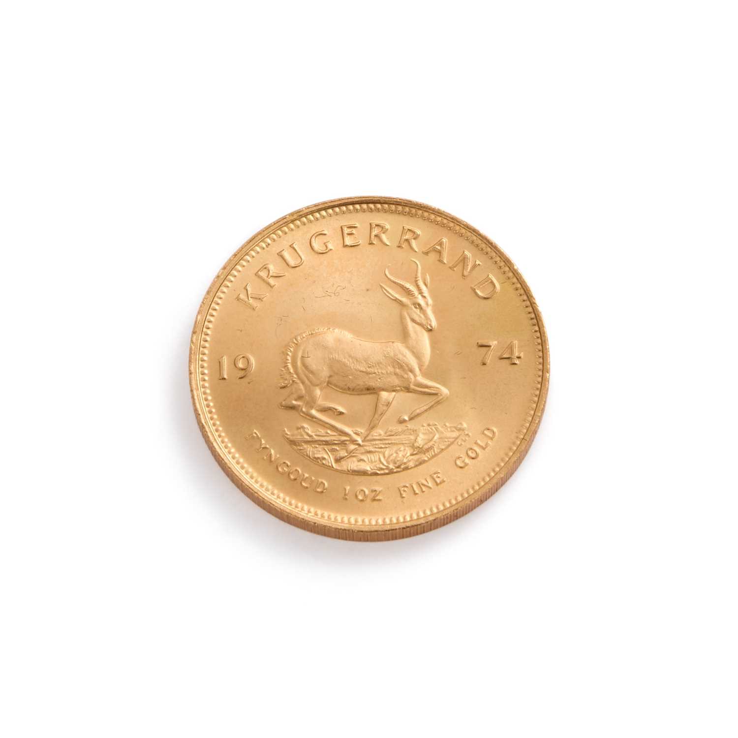 Lot 640 - SOUTH AFRICA, KRUGERRAND 1974