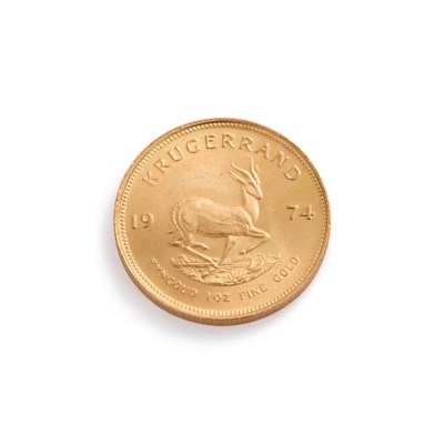 Lot 640 - SOUTH AFRICA, KRUGERRAND 1974