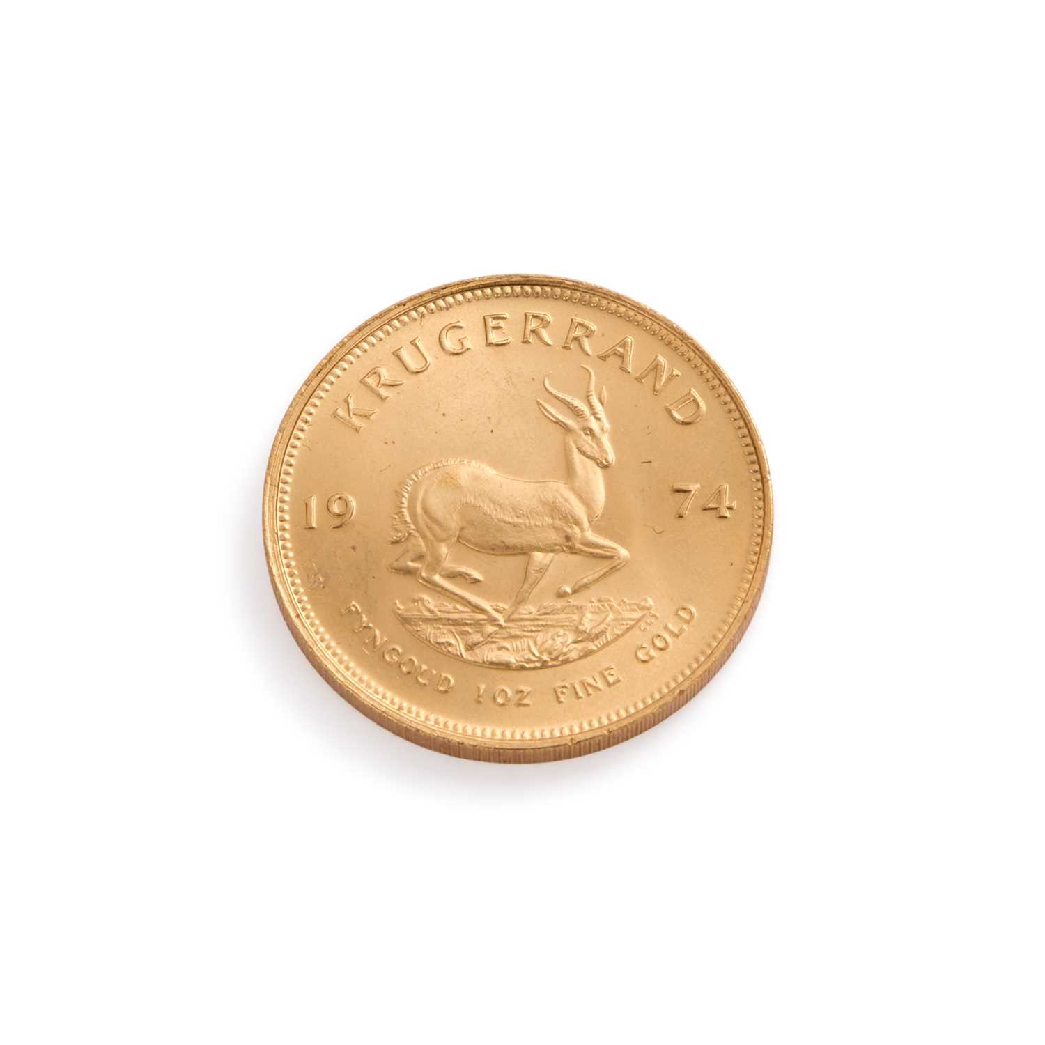 Lot 642 - SOUTH AFRICA, KRUGERRAND 1974