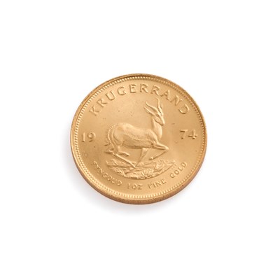 Lot 642 - SOUTH AFRICA, KRUGERRAND 1974