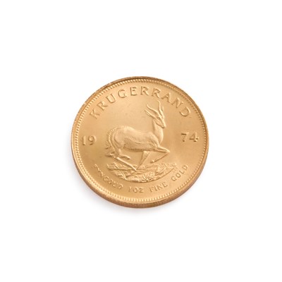 Lot 644 - SOUTH AFRICA, KRUGERRAND 1974