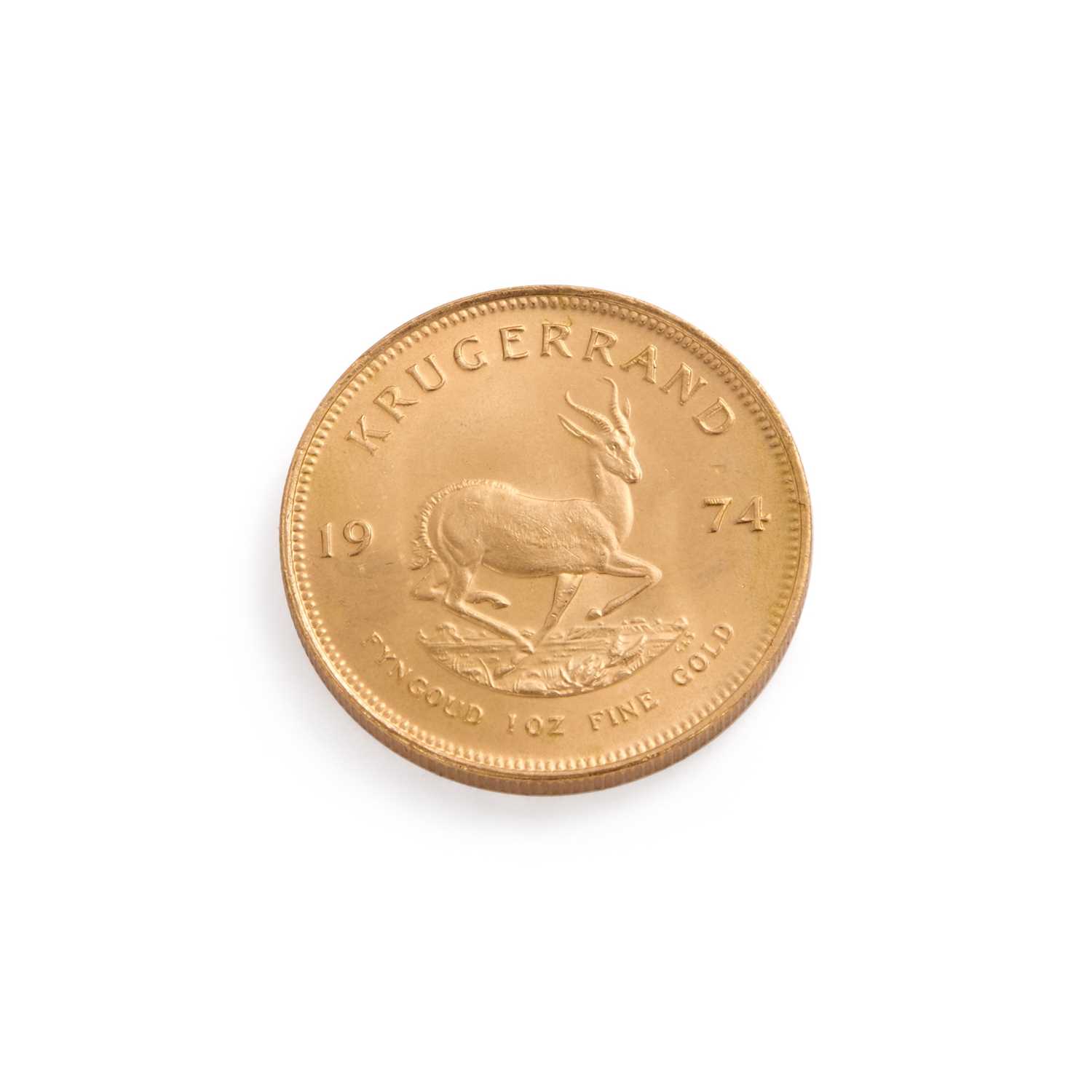 Lot 660 - SOUTH AFRICA, KRUGERRAND 1974